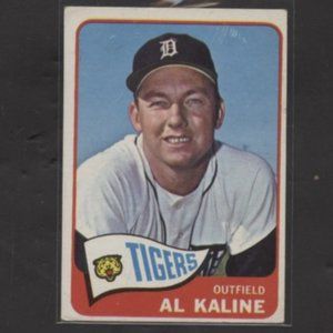 1965 TOPPS BASEBALL CARD OF AL KALINE DETROIT TIGERS